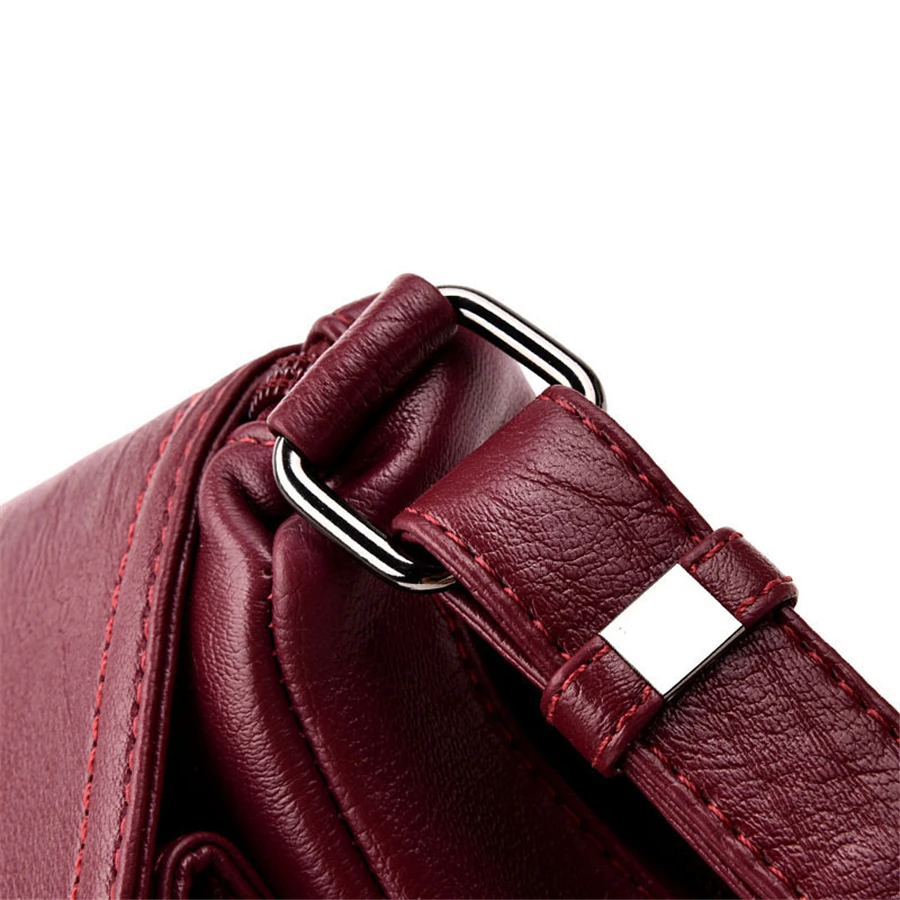 New Shoulder Crossbody Bags for Women High Quality PU Leather Messenger Bag Female Purse and Handbags Sac A Main Designer Bag