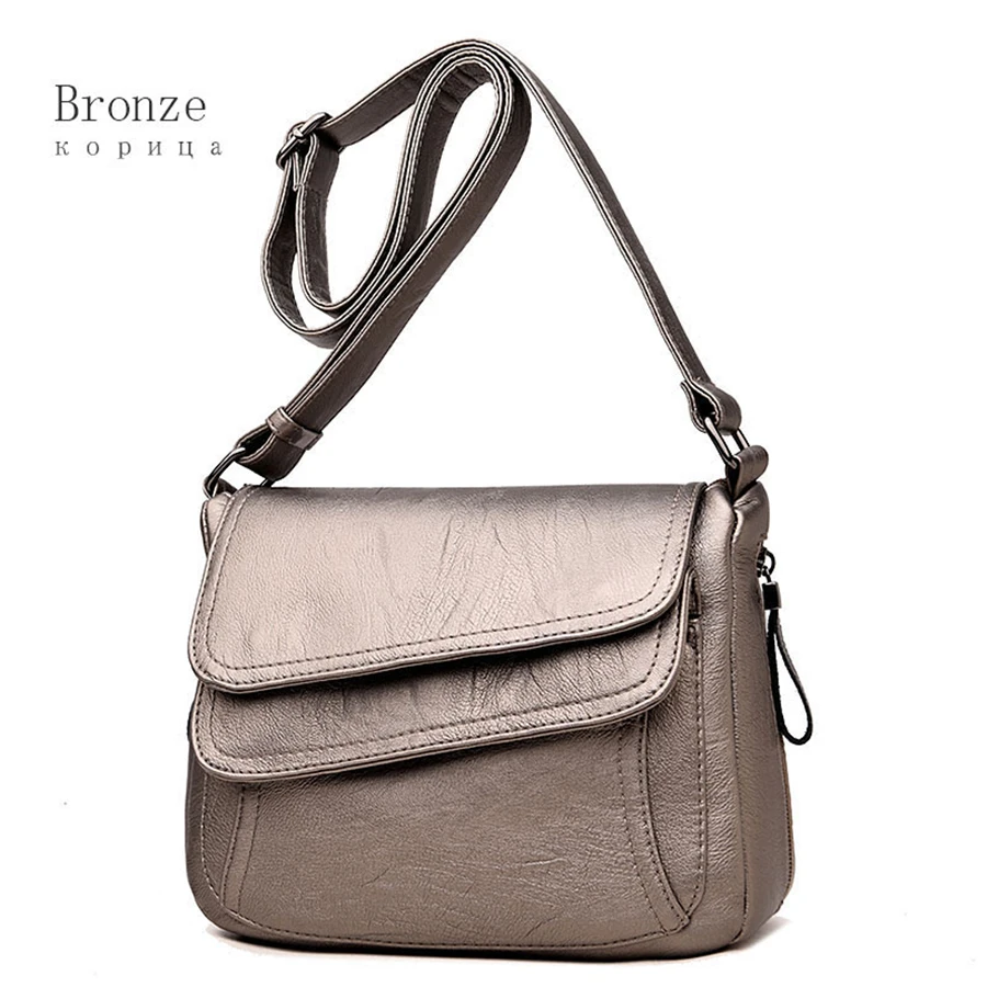 New Shoulder Crossbody Bags for Women High Quality PU Leather Messenger Bag Female Purse and Handbags Sac A Main Designer Bag
