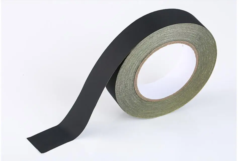 30M Black Acetate Cloth Single-sided Adhesive Tape Wire Bnding High Temperature Resistance Tape For Electric Phone LCD Repair