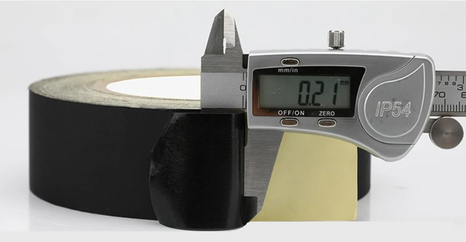 30M Black Acetate Cloth Single-sided Adhesive Tape Wire Bnding High Temperature Resistance Tape For Electric Phone LCD Repair