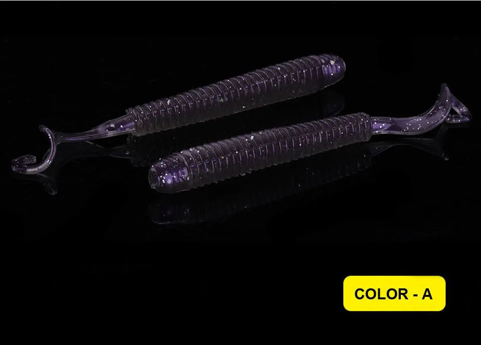 WALK FISH Fishing Wobblers Worm Jig Soft Lures 6cm 8cm 10cm Smell With Salt Silicone Artificial Bait Swimbaits Bass Tackle