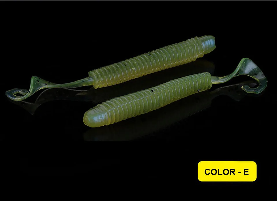 WALK FISH Fishing Wobblers Worm Jig Soft Lures 6cm 8cm 10cm Smell With Salt Silicone Artificial Bait Swimbaits Bass Tackle