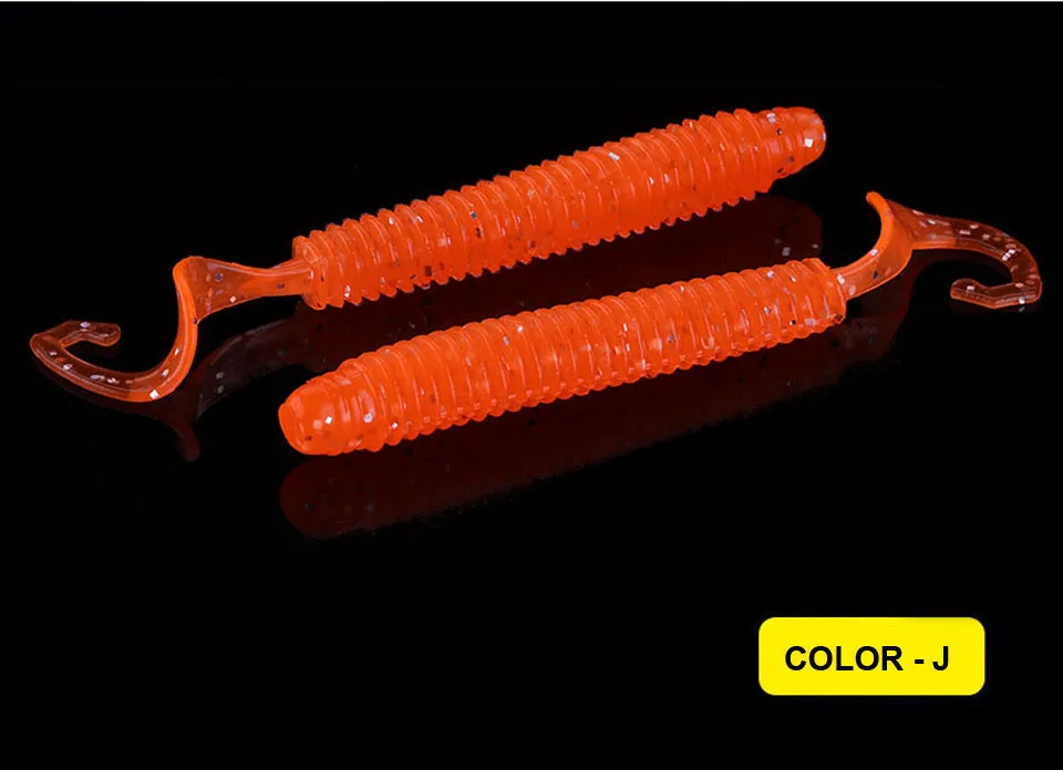 WALK FISH Fishing Wobblers Worm Jig Soft Lures 6cm 8cm 10cm Smell With Salt Silicone Artificial Bait Swimbaits Bass Tackle
