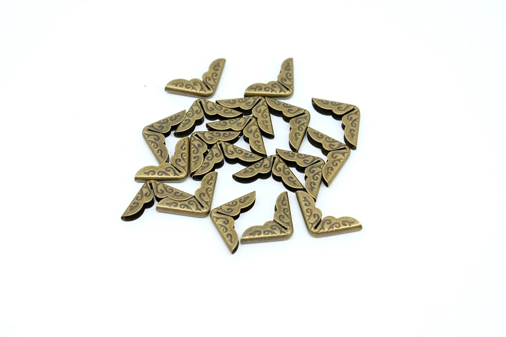 Notebook Metal-Edge Protection Bronze Decoration and TN Elastic Rubber Band for Protection Diary Accessories