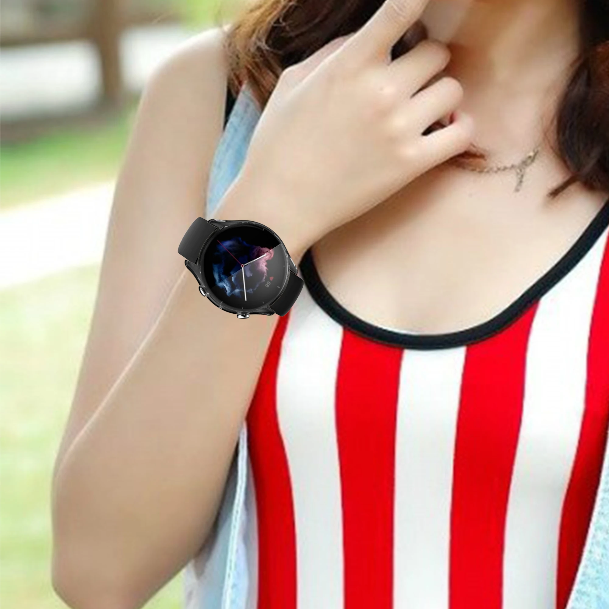 Plating Protective Case For Amazfit GTR 2/2e/3/4 Screen Protector Cover Soft TPU Shell For Huami Amazfit GTR 3 Pro Smart Watch