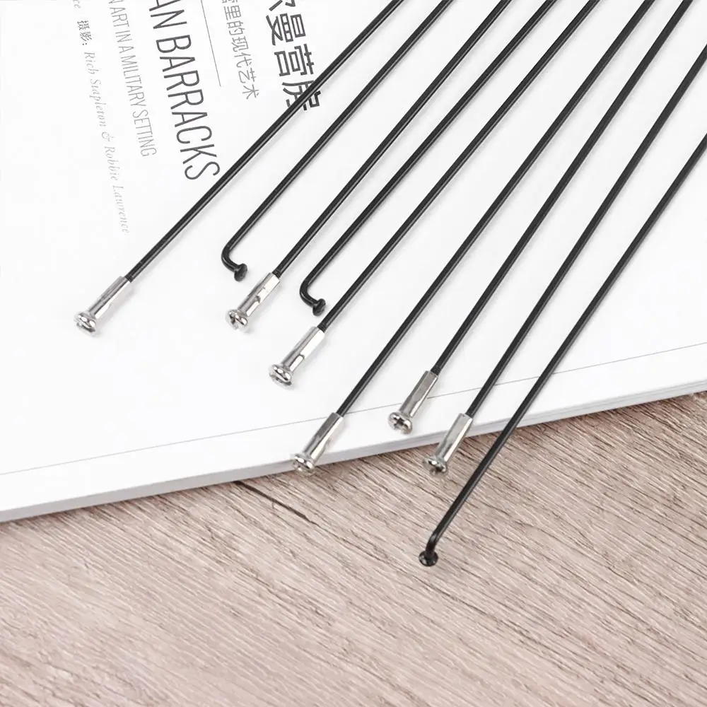 10Sets 14g Bicycle Stainless Steel Spokes With Nipples Outdoor Mountain Road Bike High Strength Spokes Wires Cycling Repair Tool