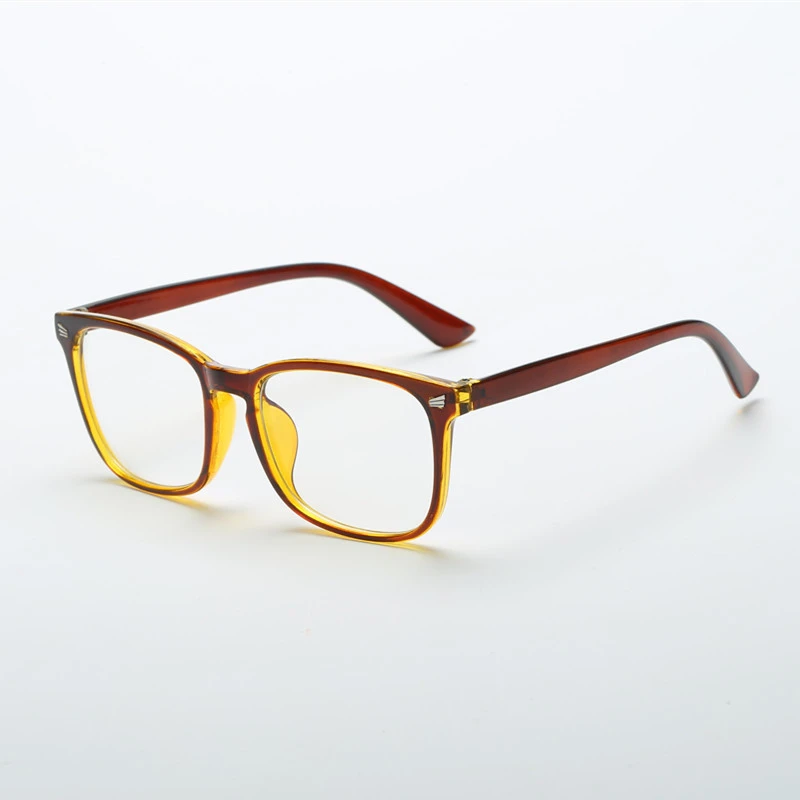 Transparent Computer Glasses Frame Women Men Anti Blue Light square Eyewear Blocking Glasses Optical Spectacle Eyeglass