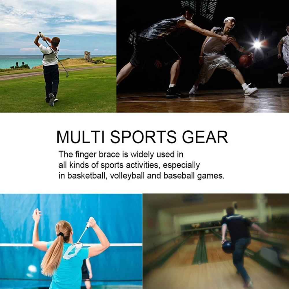 BraceTop 10pcs Stretchy Sports Finger Sleeves Arthritis Support Finger Guard Outdoor Basketball Volleyball Finger Protection New
