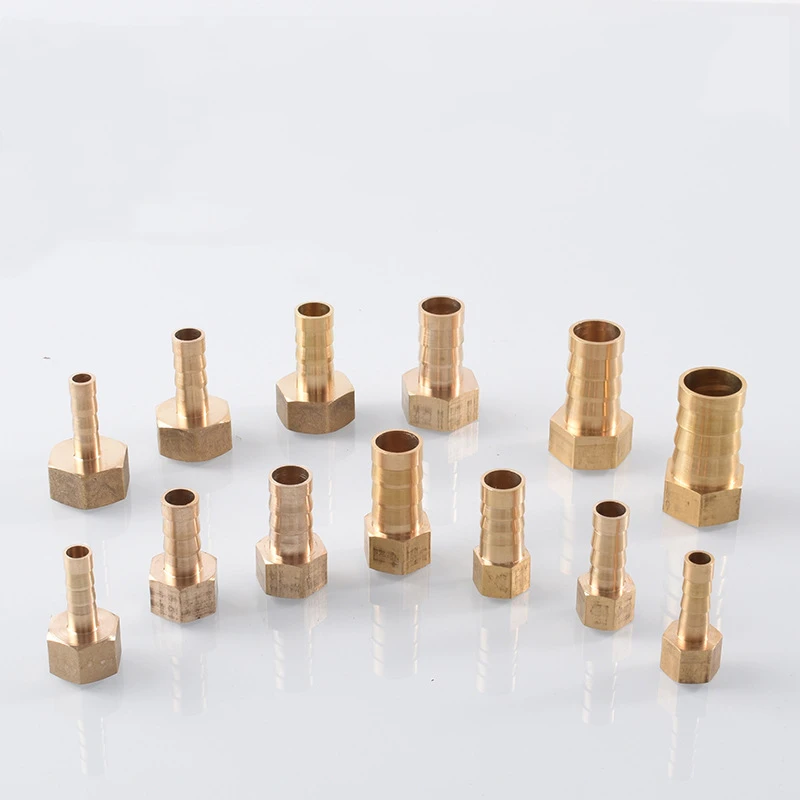 1PC Pagoda Brass Hose Fitting 6/8/10/12/14/18mm Barb Tail 1/8" 1/4" 3/8" 1/2" BSP Female Thread Copper Connector Coupler Adapter