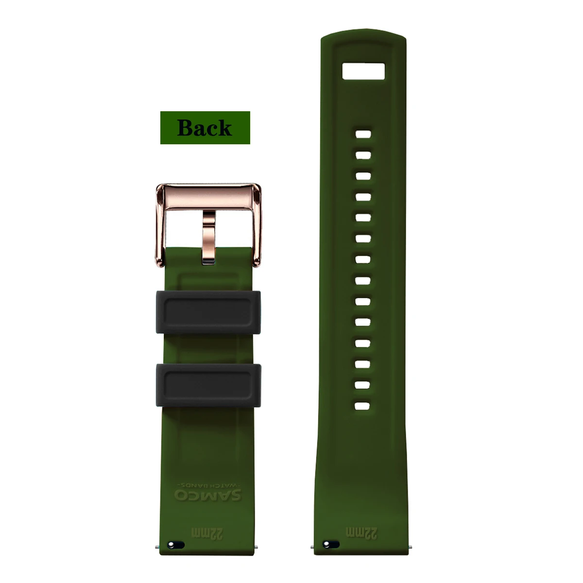 Premium Silicone Watch Band Quick Release Rubber Watch Strap 18mm 20mm 22mm Watch Strap Watch Replacement Watchband