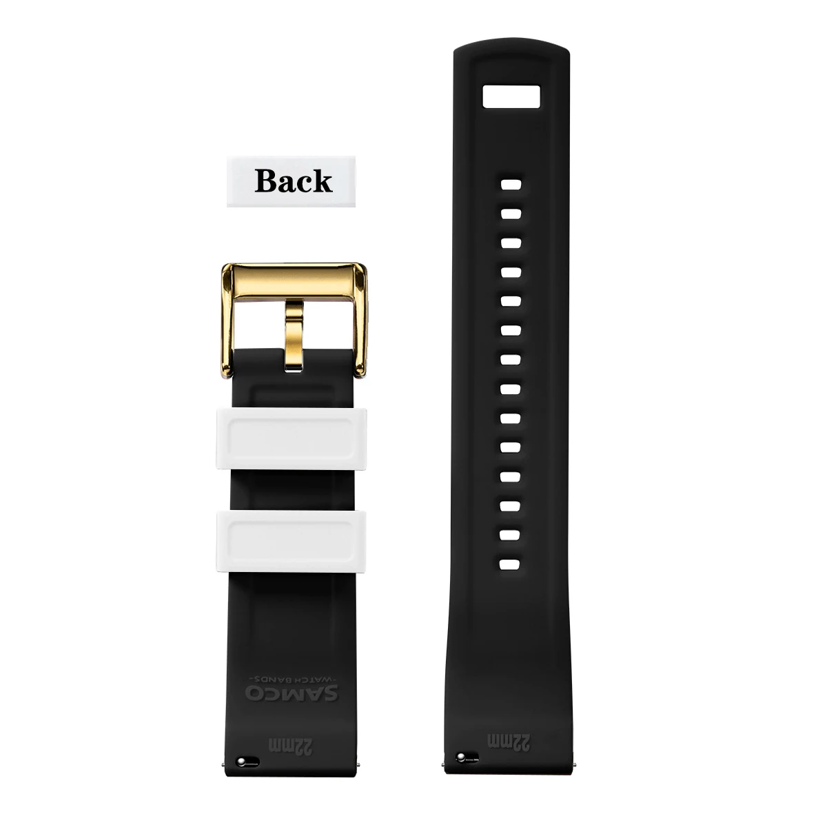 Premium Silicone Watch Band Quick Release Rubber Watch Strap 18mm 20mm 22mm Watch Strap Watch Replacement Watchband