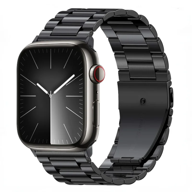 Metal Strap for Apple Watch 12 11 10 46mm 42mm Ultra 4/3/2 49mm Stainless Steel Wristband for IWatch 9 8 7 6 5 SE 45mm 41mm 44mm