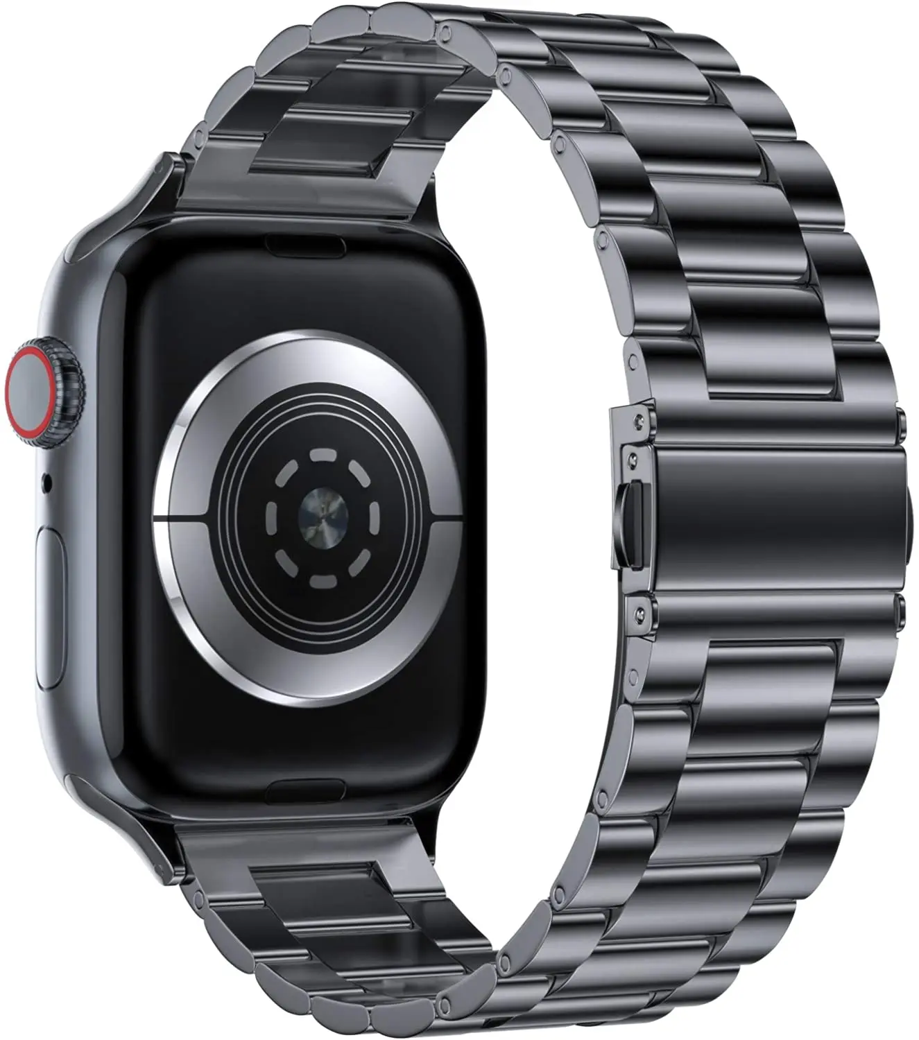 Metal Strap for Apple Watch 12 11 10 46mm 42mm Ultra 4/3/2 49mm Stainless Steel Wristband for IWatch 9 8 7 6 5 SE 45mm 41mm 44mm