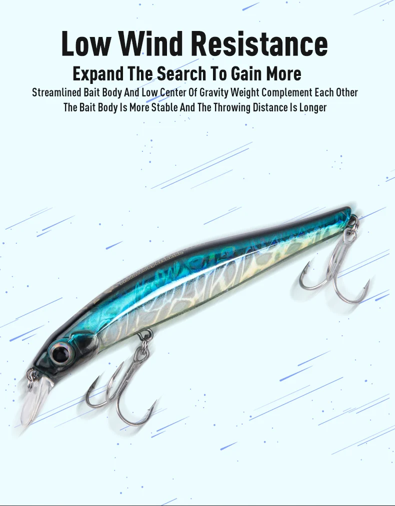 LEYDUN Artist FR Silence Sinking Minnow Fishing Lures 80mm 105mm Jerkbaits Good Action Wobblers High Quality Hard Baits Sea Bass
