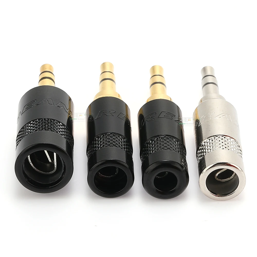 Neutrik's REAN Gold-plated Jack 3.5mm 3Pole Female Plug 1/8″ Headphone Notebook Microphone Audio Interface Extension Cable Plug