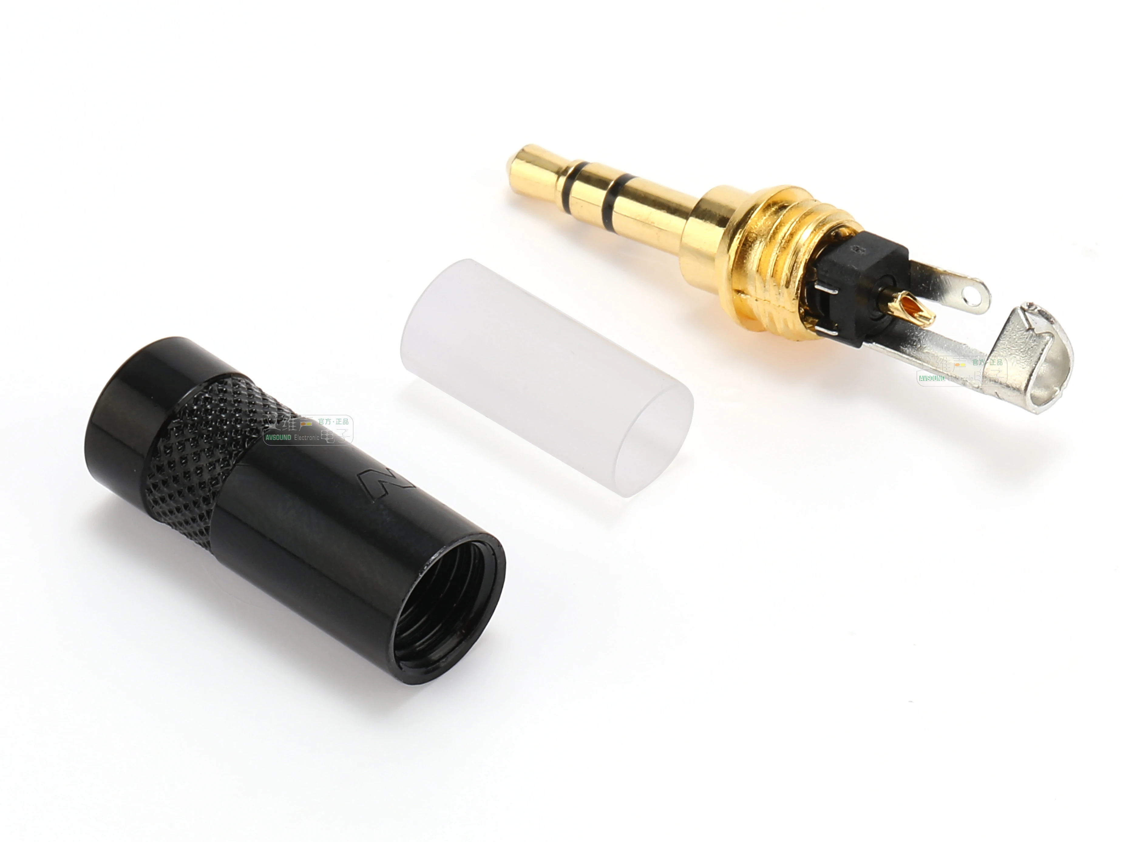 Neutrik's REAN Gold-plated Jack 3.5mm 3Pole Female Plug 1/8″ Headphone Notebook Microphone Audio Interface Extension Cable Plug