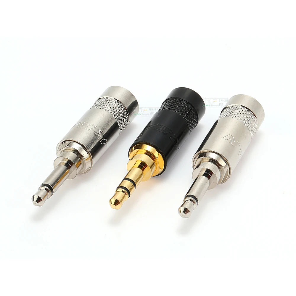 Neutrik's REAN Gold-plated Jack 3.5mm 3Pole Female Plug 1/8″ Headphone Notebook Microphone Audio Interface Extension Cable Plug