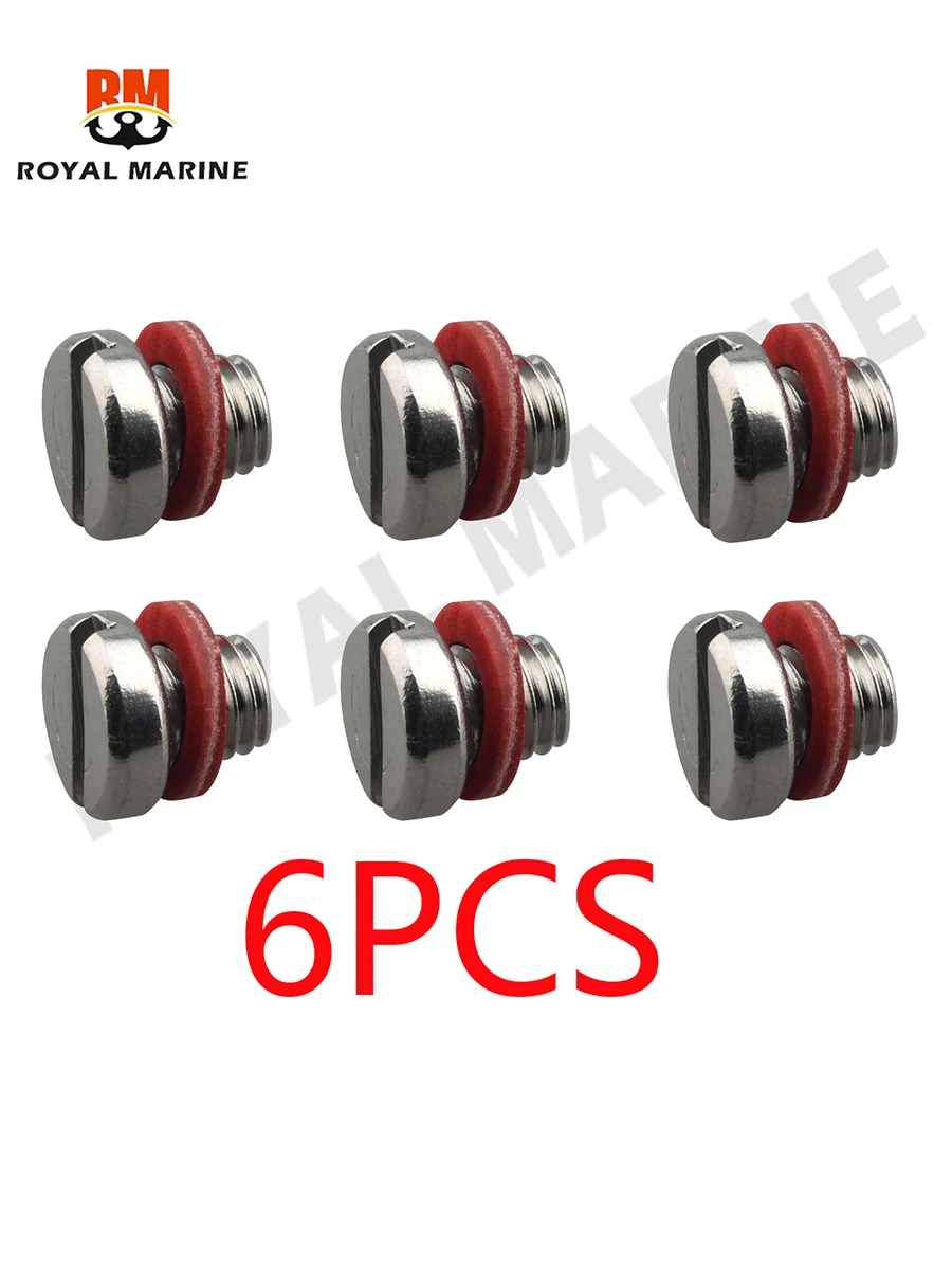 90340-08002-00 Stainless Steel Plug, Marine Screw For Yamaha Outboard Boat Engine 90340-08002 BOAT ENGINE PARTS