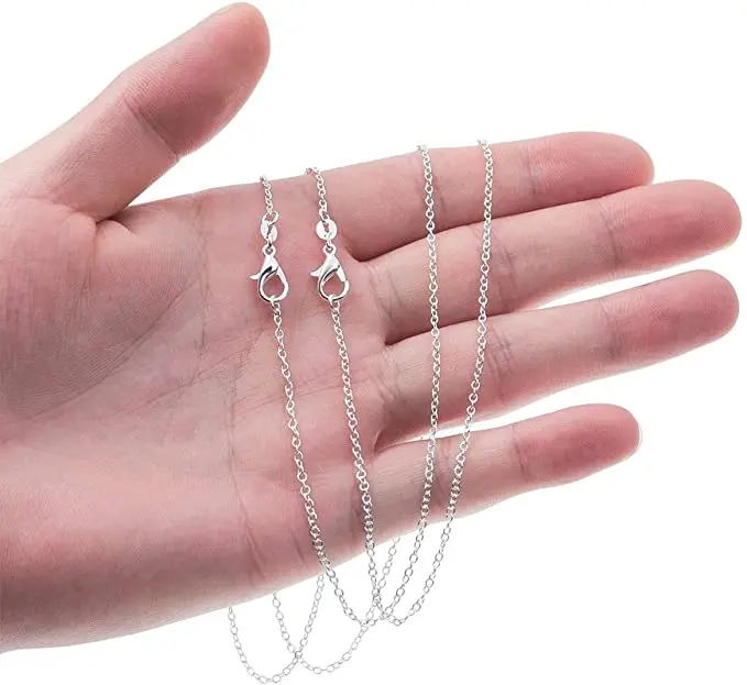 30PCS 925 Sterling Silver chains necklace for women men jewelry set fashion party luxury designer wedding accessories gifts