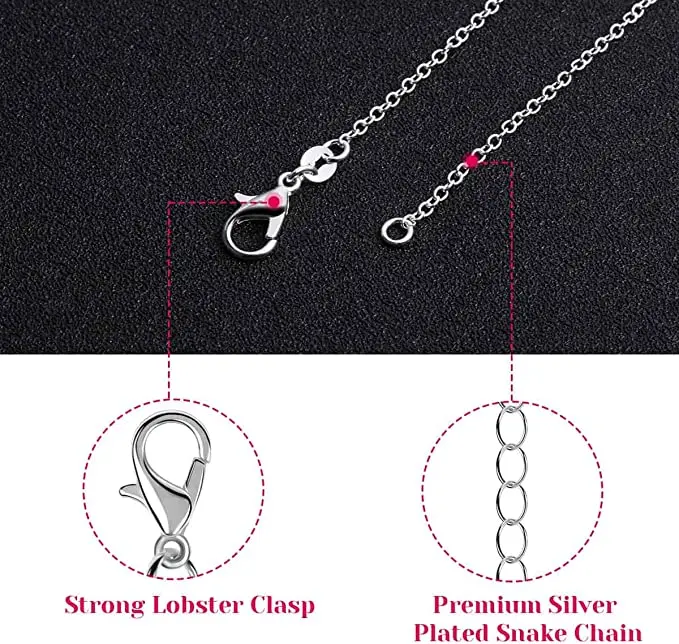 30PCS 925 Sterling Silver chains necklace for women men jewelry set fashion party luxury designer wedding accessories gifts