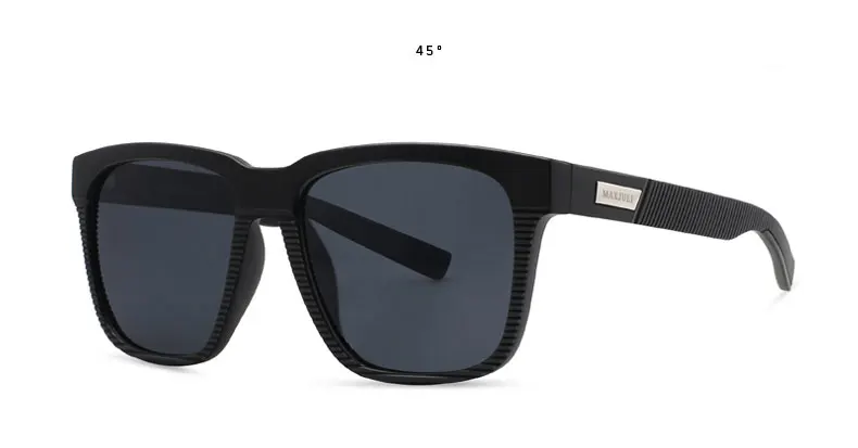 JULI Square Oversized Polarized Sunglasses for Big Heads Men Retro Vintage XXL Super Big SunGlasses UV Protection MJ8023