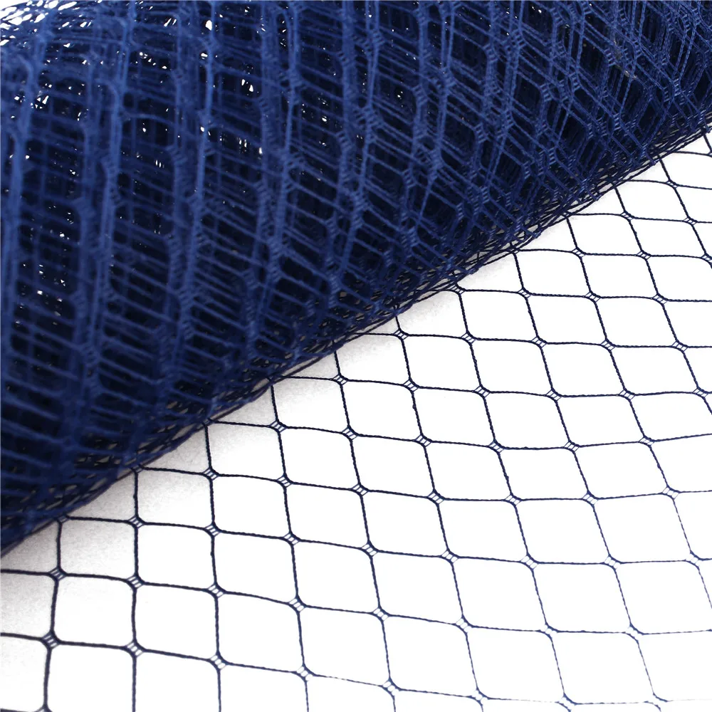 25cm*1yard Wedding Millinery Netting Russian Birdcage Veil DIY Fascinator Hat Trimming Hair Accessories Tulle Dress Fabric