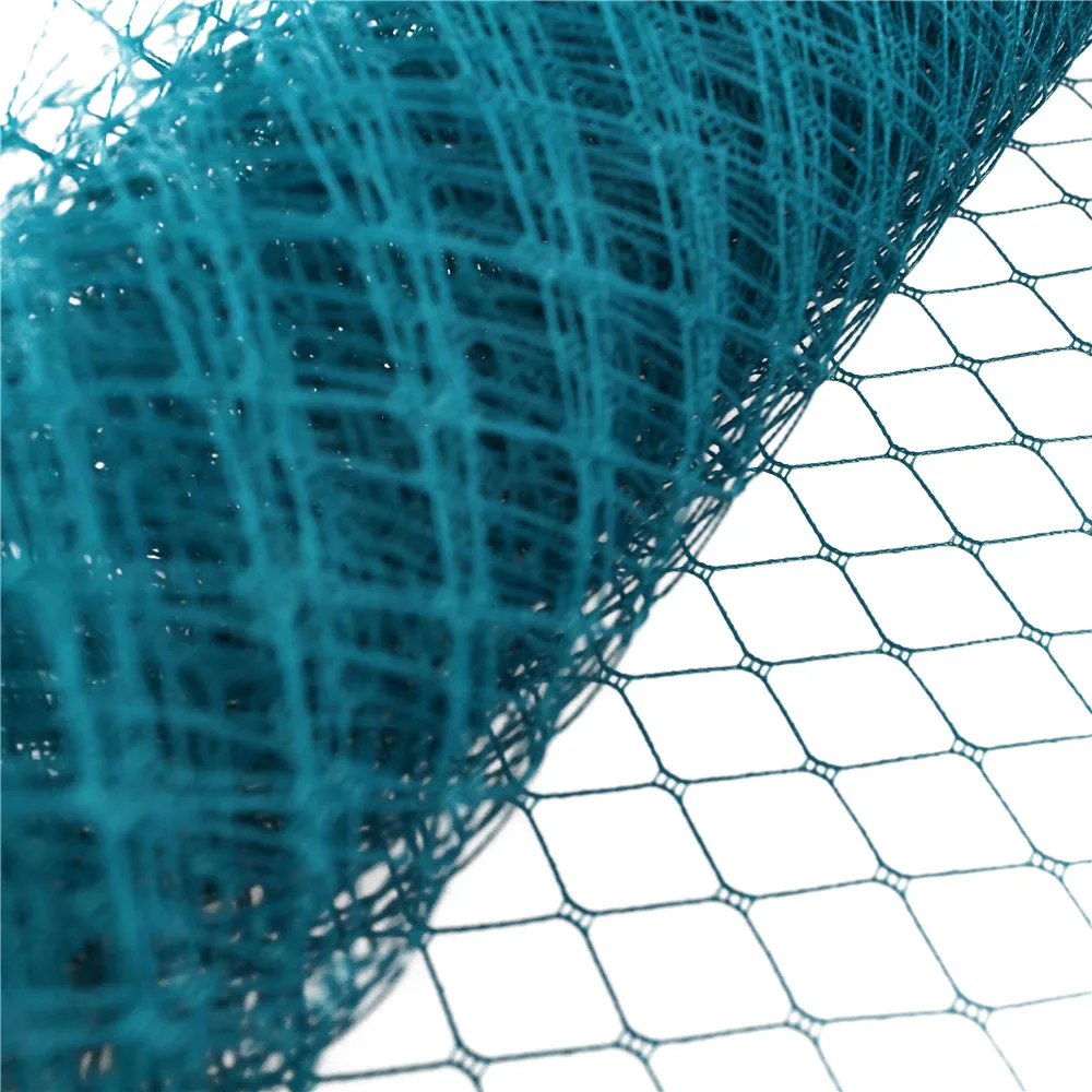 25cm*1yard Wedding Millinery Netting Russian Birdcage Veil DIY Fascinator Hat Trimming Hair Accessories Tulle Dress Fabric