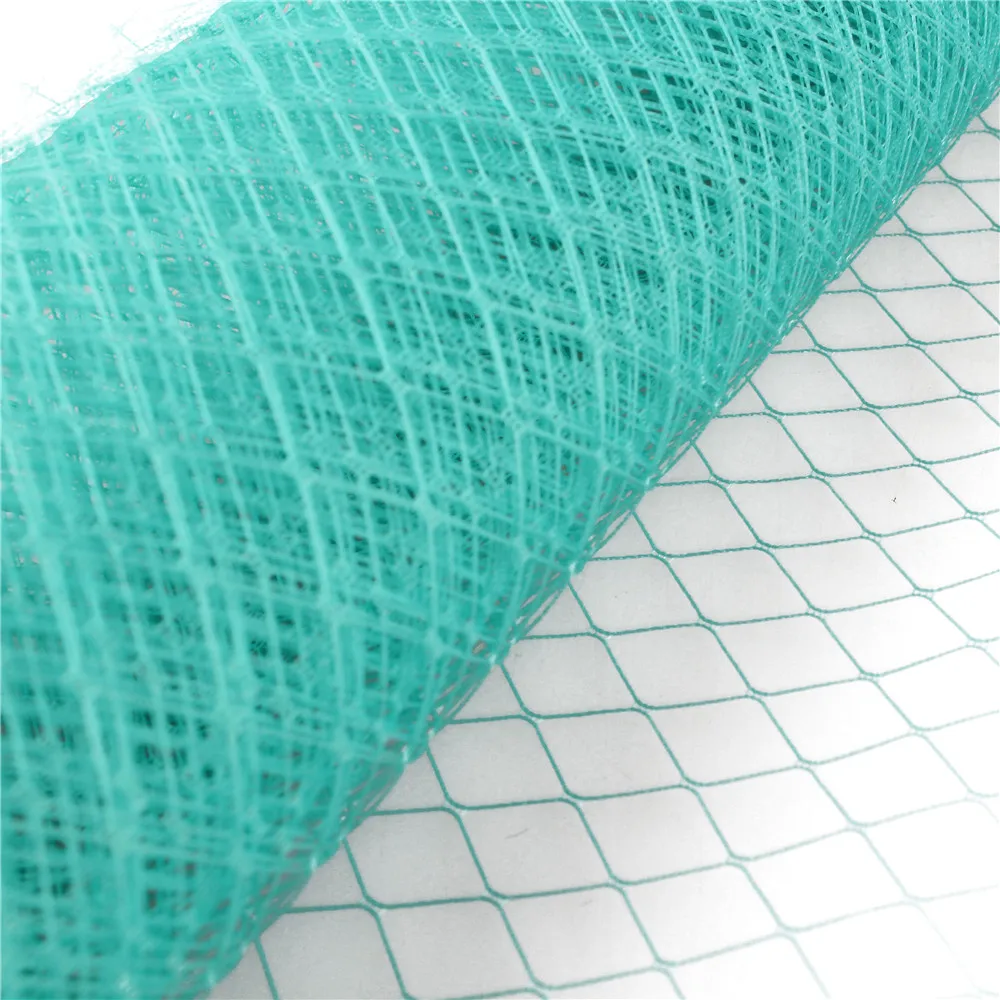 25cm*1yard Wedding Millinery Netting Russian Birdcage Veil DIY Fascinator Hat Trimming Hair Accessories Tulle Dress Fabric
