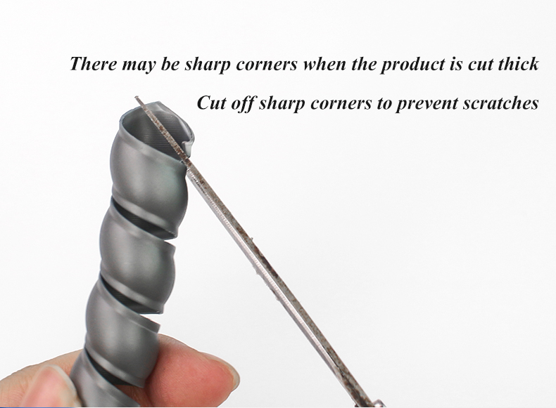 1/5M Winding Tube Wire Organizer Cable Protection Sleeve Tube Protection Sleeve Spiral Wrap Winding Protector 8/10/14/16/20/25mm