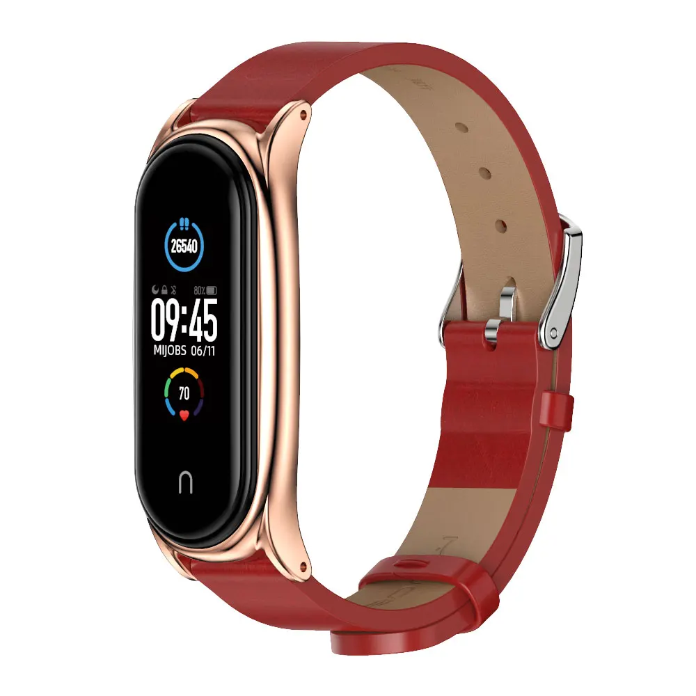 Strap for Mi Band 10 11 9 8 7 6 5 Metal Bracelet Mi Band 9 Wristband for Mi Band 6 Mi Band 7 Strap For Xiaomi Miband 8 9