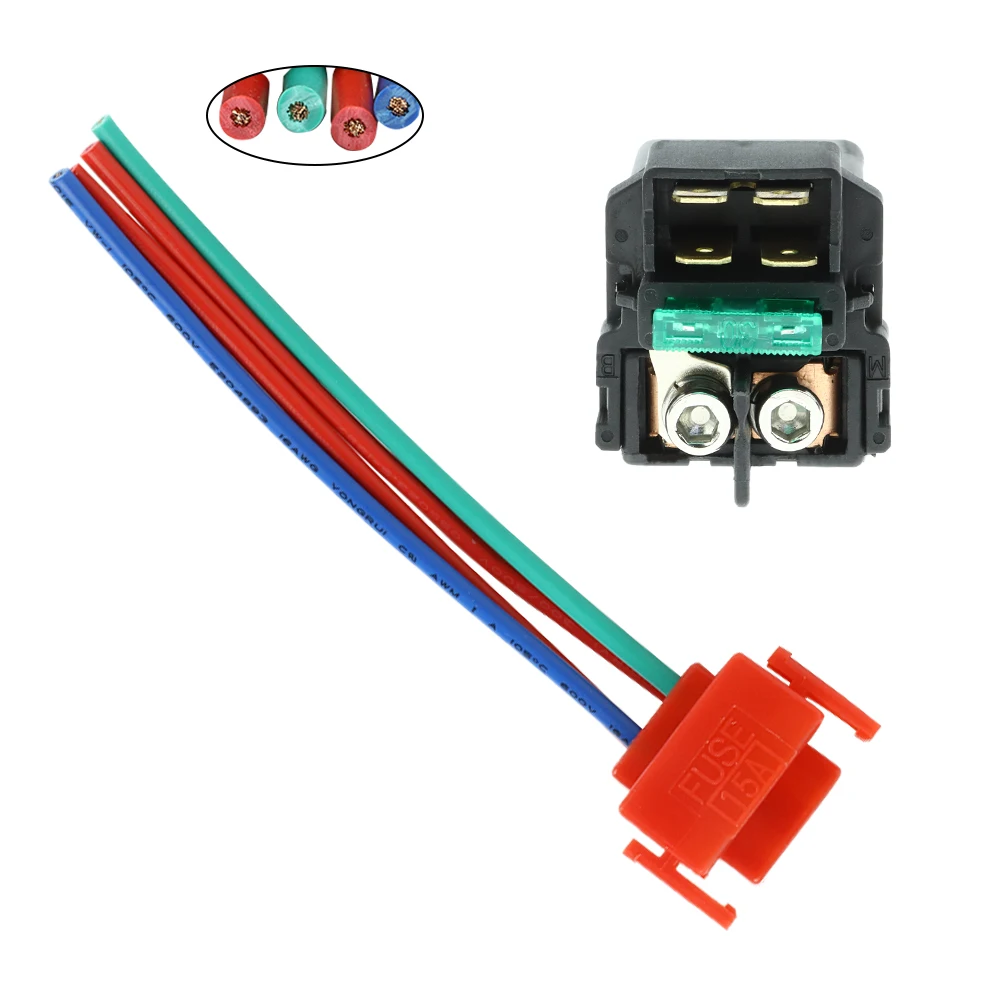 Starter Relay Solenoid for Honda Shadow 750 600 CBR600 F2 F3 CBR 900 929 CB750 CB900 CBR900 CBR1000 GL1500 VFR 800 750 VT600