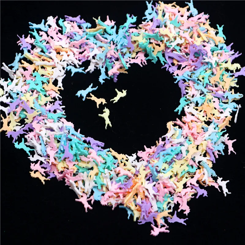 Boxi Slime Star Flower Heart Candy Fruit Slices Multi-series Polymer Clay Sprinkles DIY Nail Art Handmade Accessories 10g