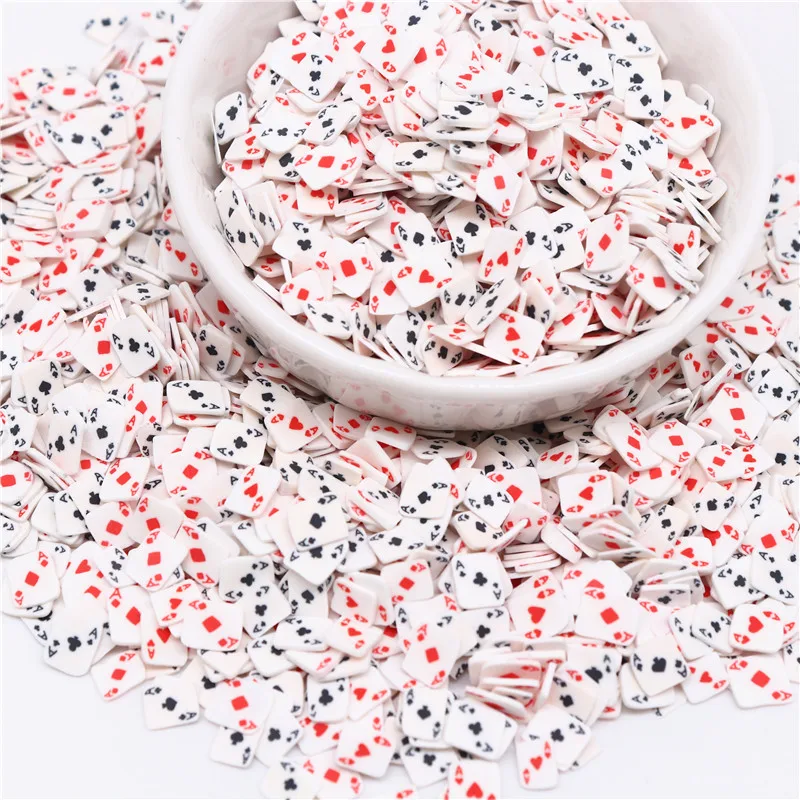Boxi Slime Star Flower Heart Candy Fruit Slices Multi-series Polymer Clay Sprinkles DIY Nail Art Handmade Accessories 10g