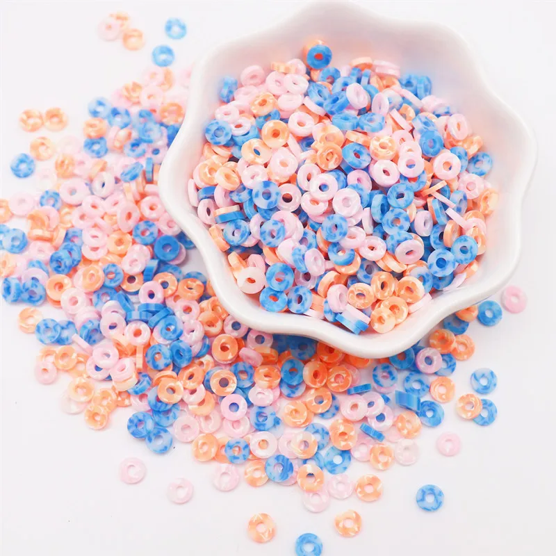 Boxi Slime Star Flower Heart Candy Fruit Slices Multi-series Polymer Clay Sprinkles DIY Nail Art Handmade Accessories 10g
