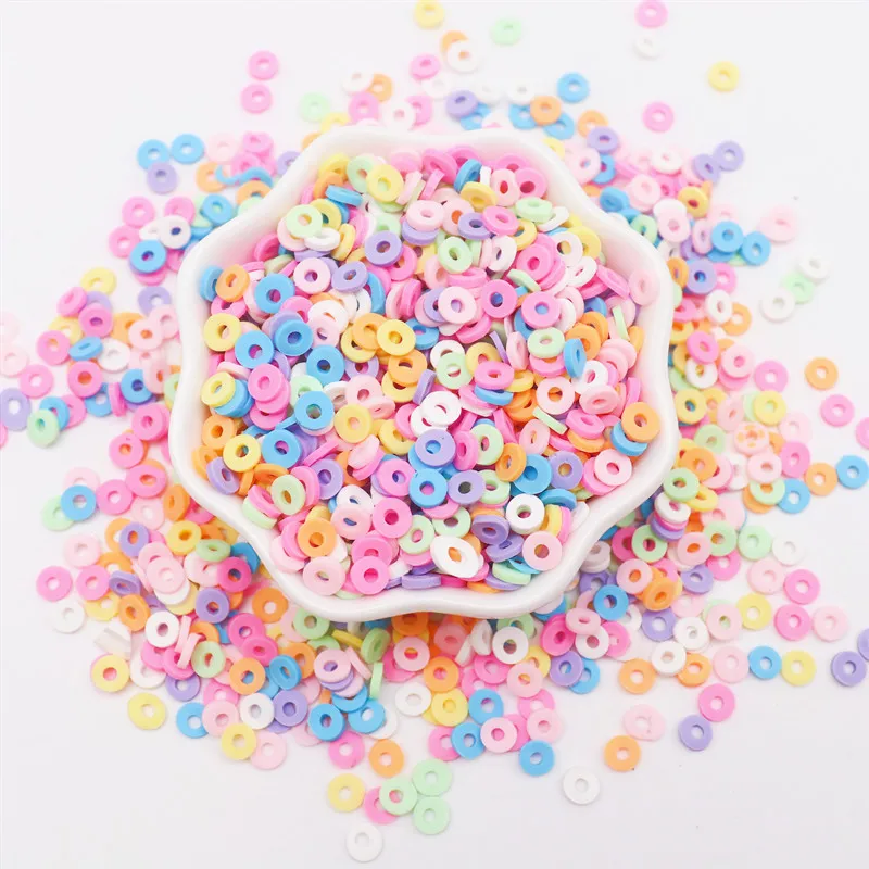 Boxi Slime Star Flower Heart Candy Fruit Slices Multi-series Polymer Clay Sprinkles DIY Nail Art Handmade Accessories 10g