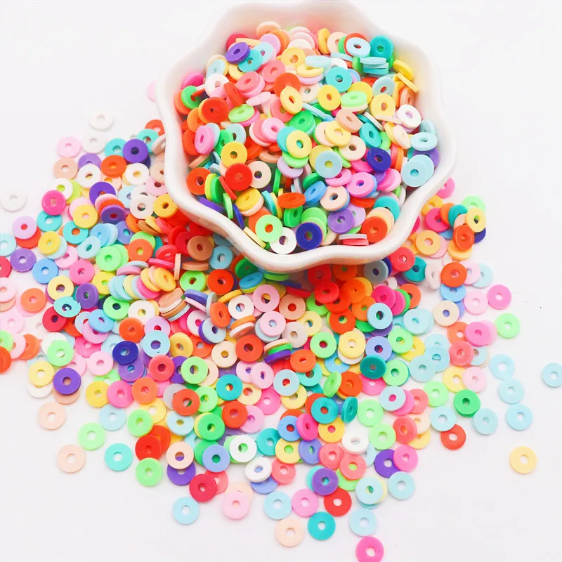 Boxi Slime Star Flower Heart Candy Fruit Slices Multi-series Polymer Clay Sprinkles DIY Nail Art Handmade Accessories 10g