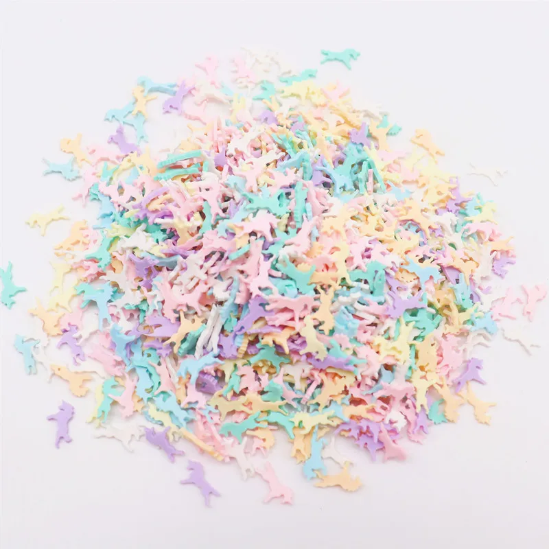 Boxi Slime Star Flower Heart Candy Fruit Slices Multi-series Polymer Clay Sprinkles DIY Nail Art Handmade Accessories 10g