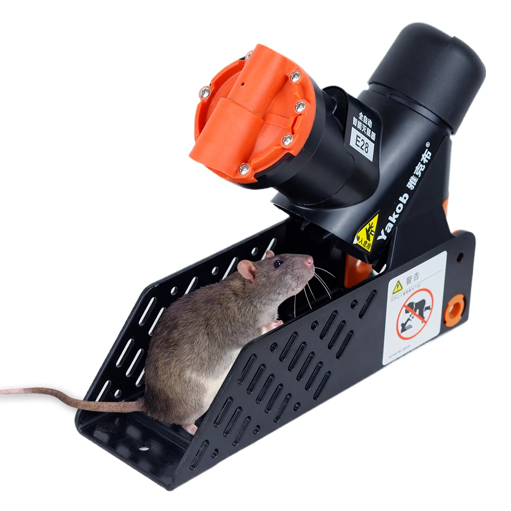 2026 Smart Automatic Humane Non-Toxic Rat and Mouse Trap Kit Rat Mouse Multi-catch Trap Machine CO2 Cylinders Humane Non-toxic