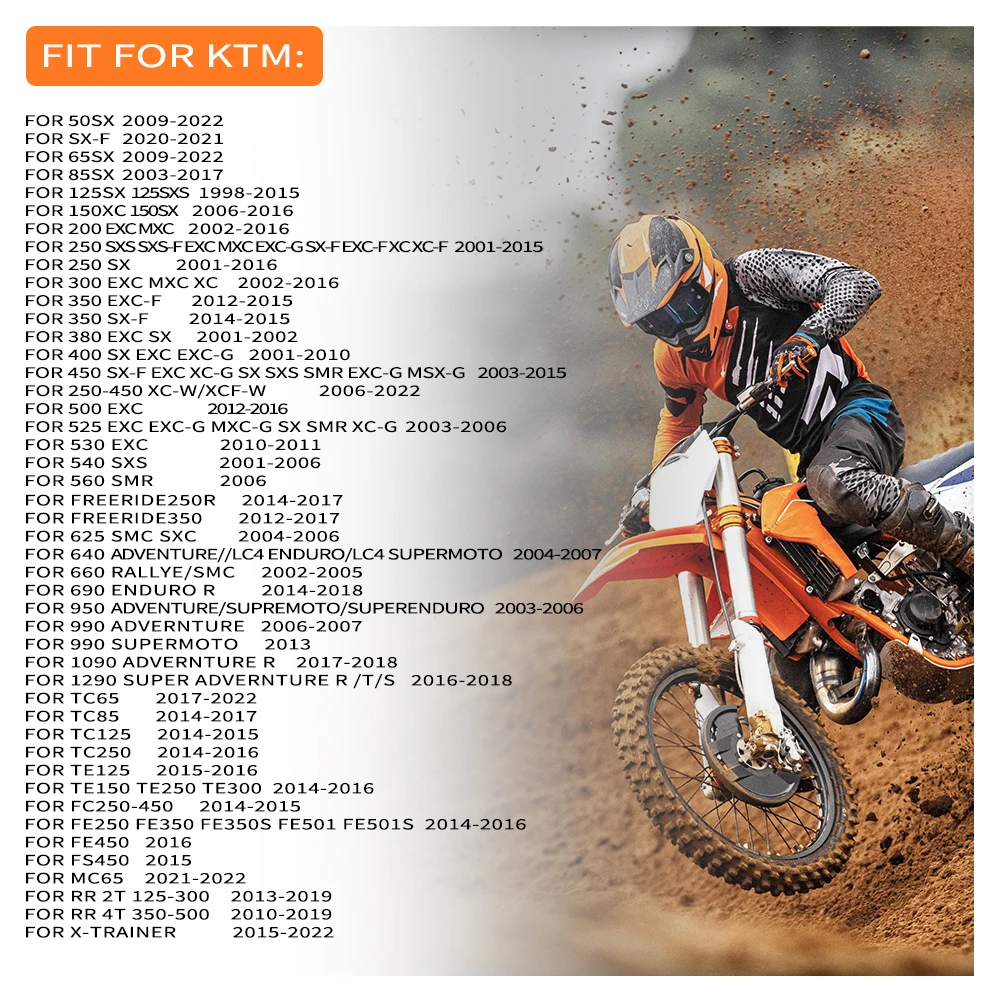 Motorcycle Footpeg Foot Peg Brake Shift lever Pedals Step Tip For KTM SX XC EXC EXC-F XC-F XC-W SX-F 125 150 200 250 300 400 450