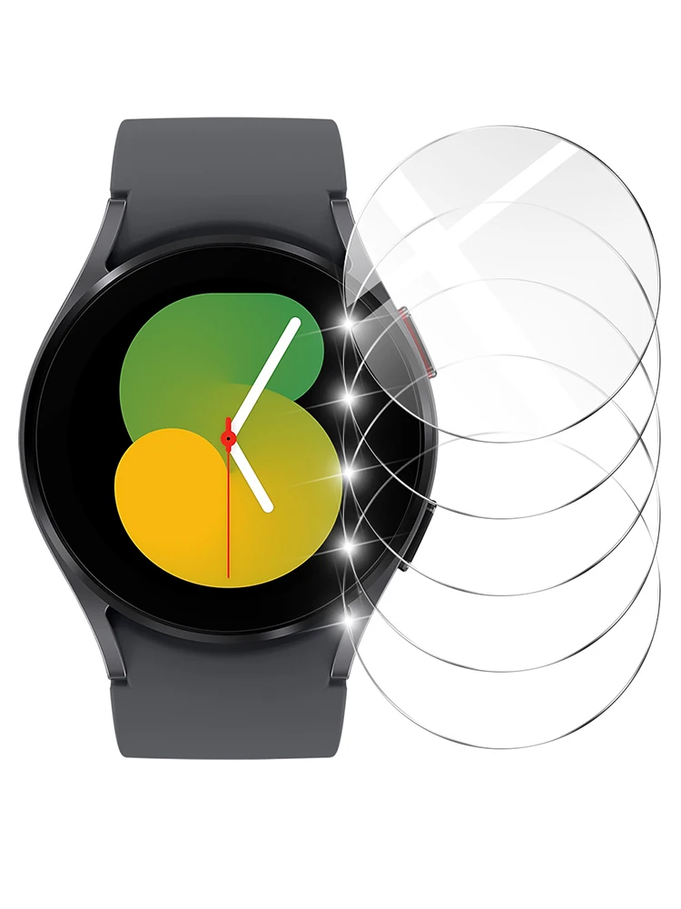 9H Tempered Glass for Samsung Galaxy Watch 9/8/7/6/5/4 40/44mm Classic 47mm Pro Screen Protector Anti-scratch Film Accessories