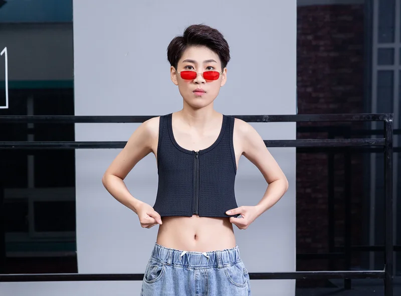 Breast Binder Transboy Vest Women Lesbian Flattern Chest Binders Breathable Les Corset Shirt Transmen Bustier Tops Shapewear