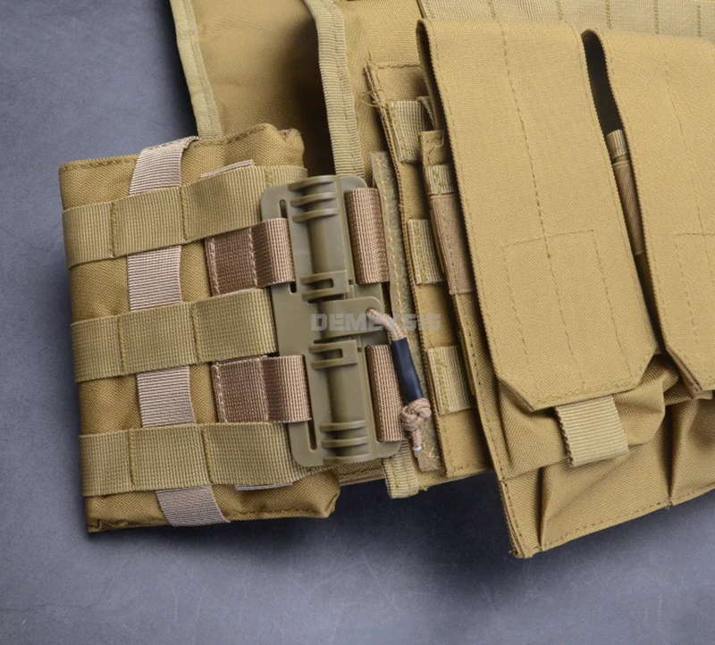 Tactical Quick Removal Vest Buckle Set Durable Quick Release System Kit for JPC CPC NCP XPC 6094 420 Vest Accessories