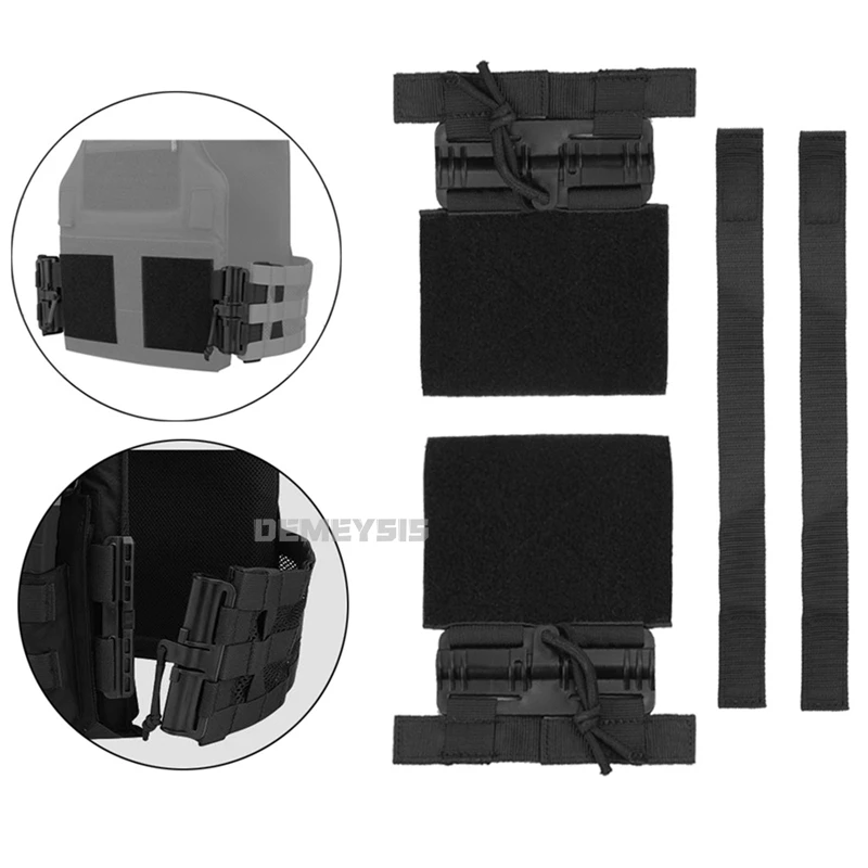 Tactical Quick Removal Vest Buckle Set Durable Quick Release System Kit for JPC CPC NCP XPC 6094 420 Vest Accessories