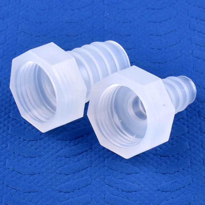 5~200pcs G1/2 Female Thread To 4~20mm PP Direct Connector Micro Irrigation Garden Water Pagoda Hose Joint Aquarium Tank Fittings