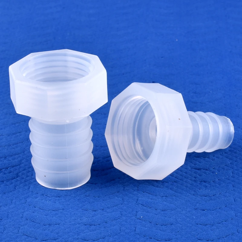 5~200pcs G1/2 Female Thread To 4~20mm PP Direct Connector Micro Irrigation Garden Water Pagoda Hose Joint Aquarium Tank Fittings