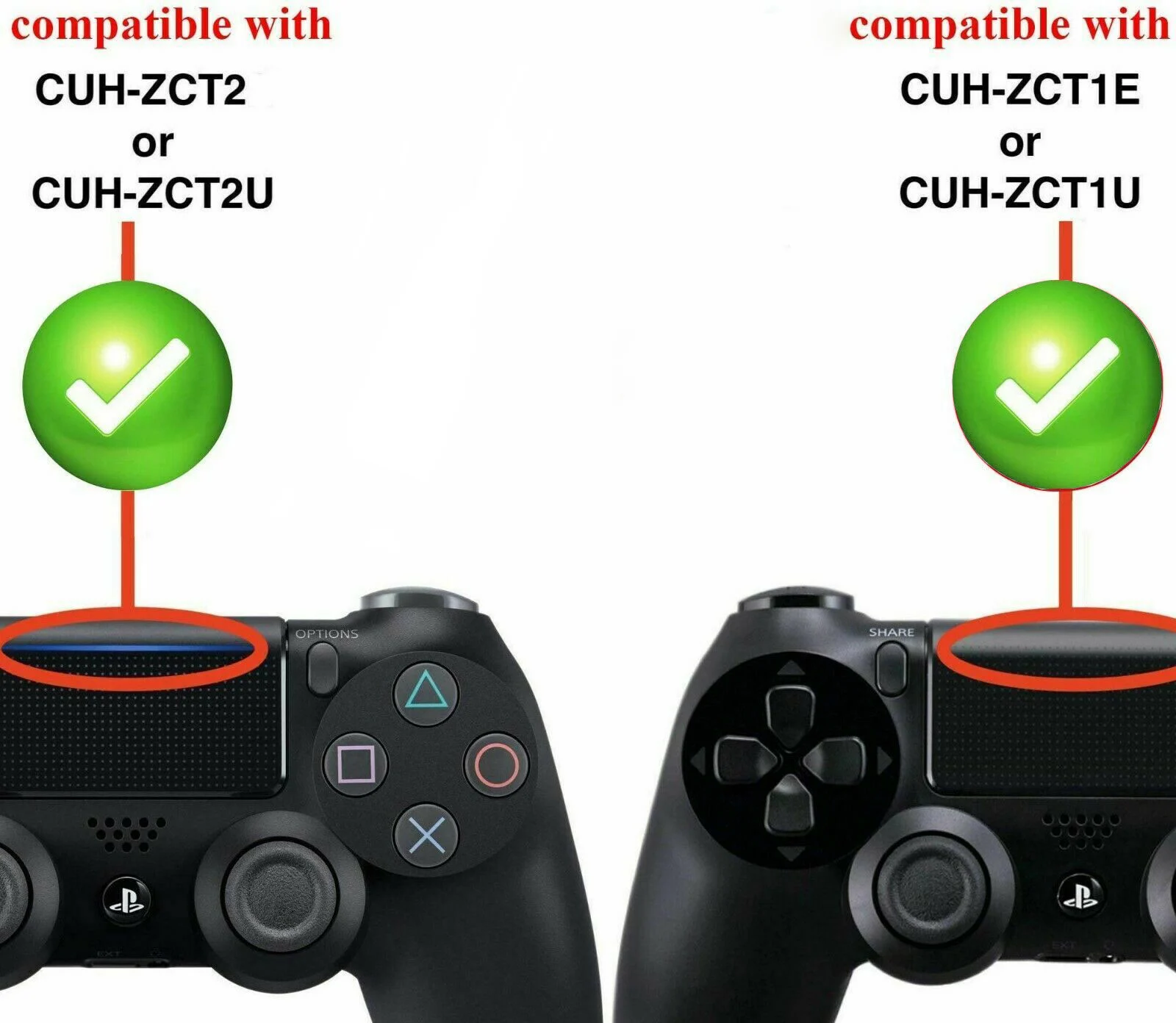For SONY PS4 Pro Slim LIP1522 Dualshock 4 V1 V2 Wireless Controller Playstation GamePad 4x 2000mAh Rechargeable Battery