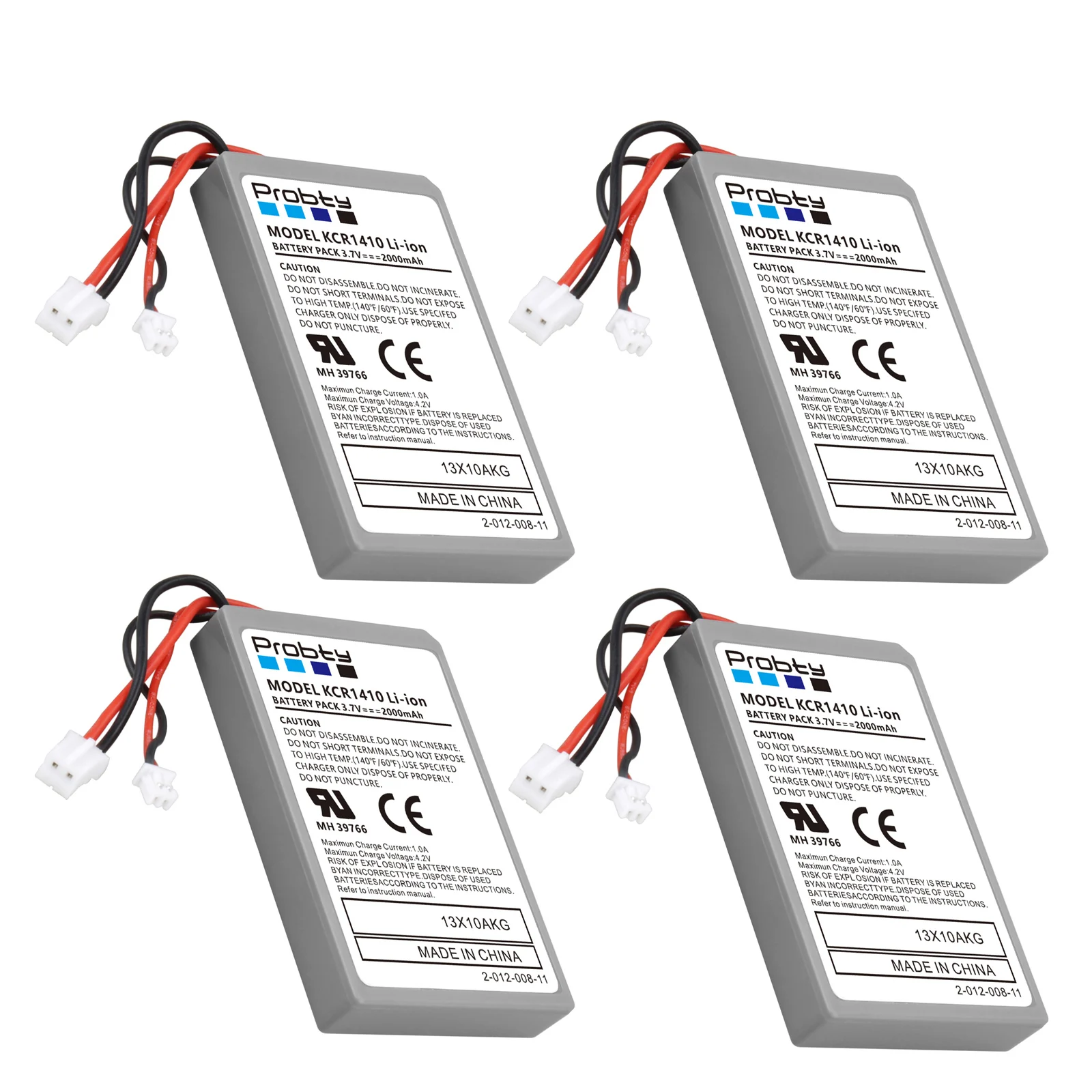 For SONY PS4 Pro Slim LIP1522 Dualshock 4 V1 V2 Wireless Controller Playstation GamePad 4x 2000mAh Rechargeable Battery