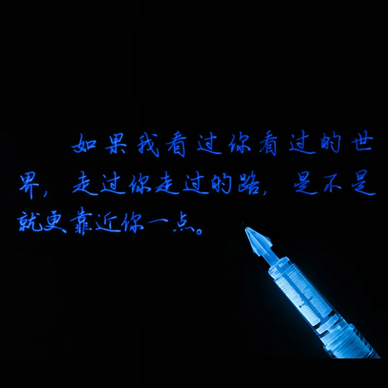 18 ml Non-Carbon Magic Invisible Ink Bottle For Fountain Glass Dip Pen UV Light Gift Stationery Supplies