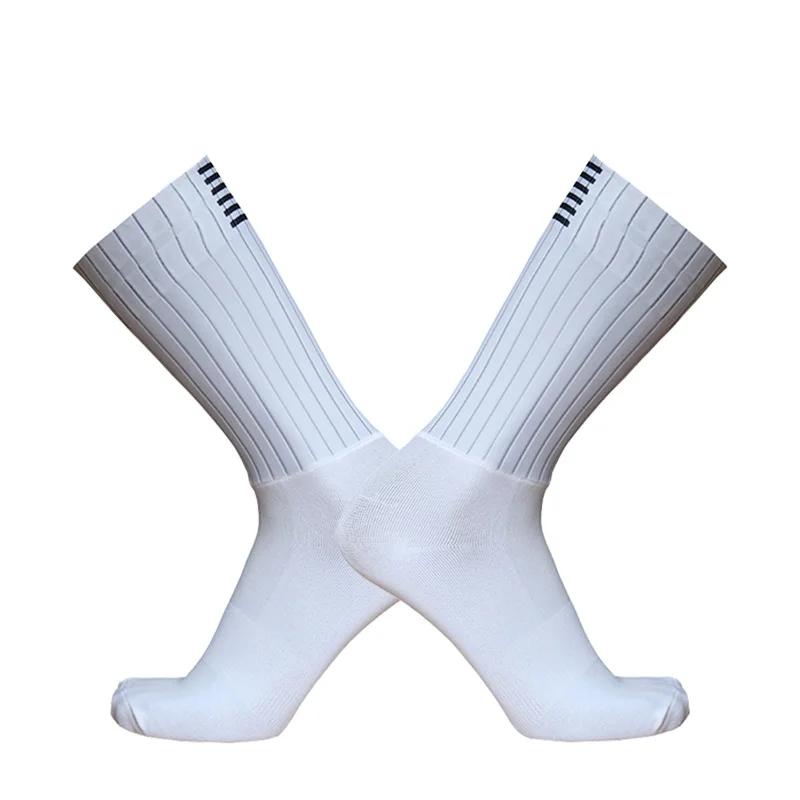 Pro Team Aero Cycling Socks Anti Slip Seamless Silicone Running Sport Road Bike Socks
