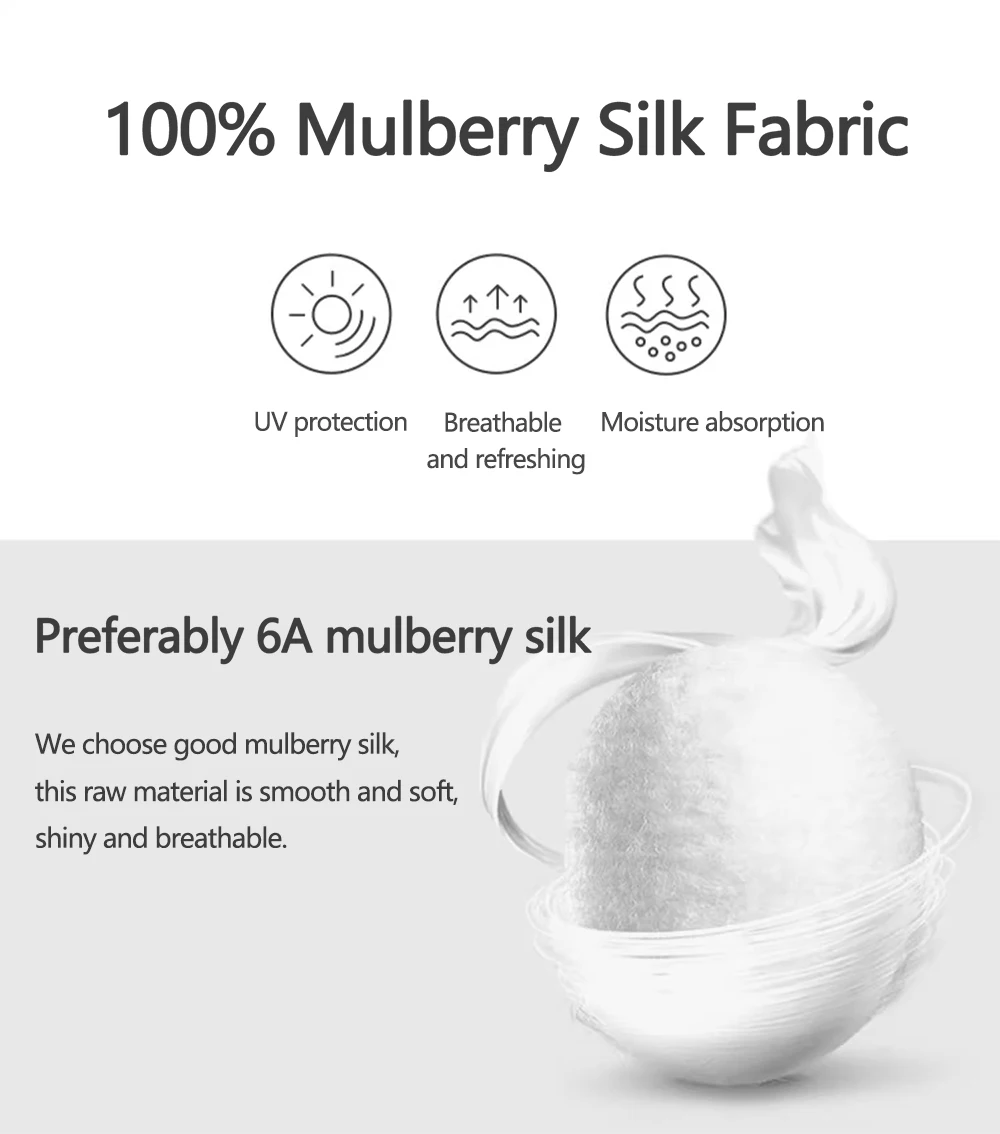 100% Pure Mulberry Silk Large Scrunchies Rubber Bands Hair Ties Gum Elastics Simple Pure Color for Women Girls 19 Momme 3.5CM